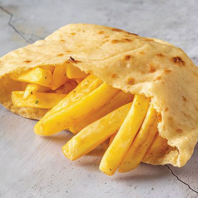 Potato sandwich with Quraish cheese