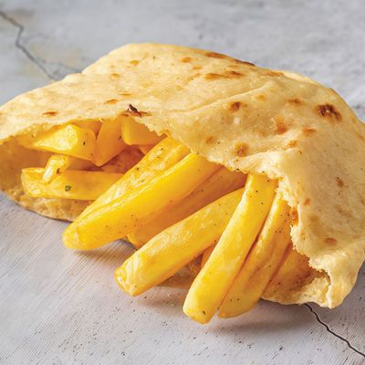 Fries With Roumi Cheese Sandwich