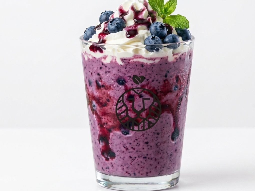 Blueberry Milkshake