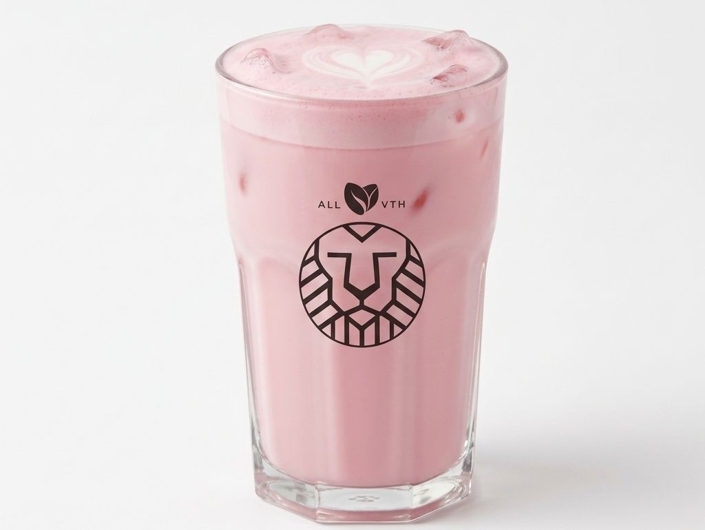 Iced Rose Latte