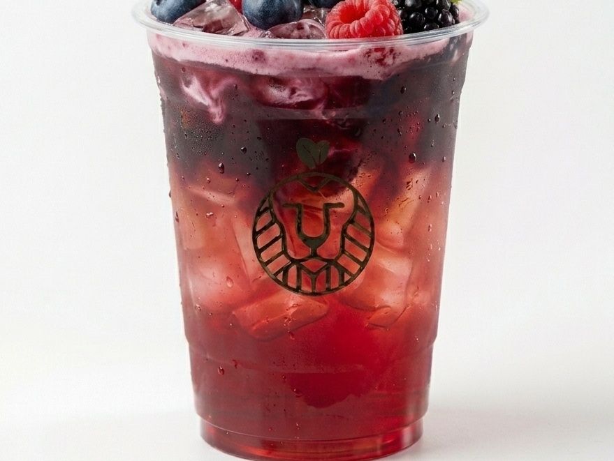 Mixed berry iced tea