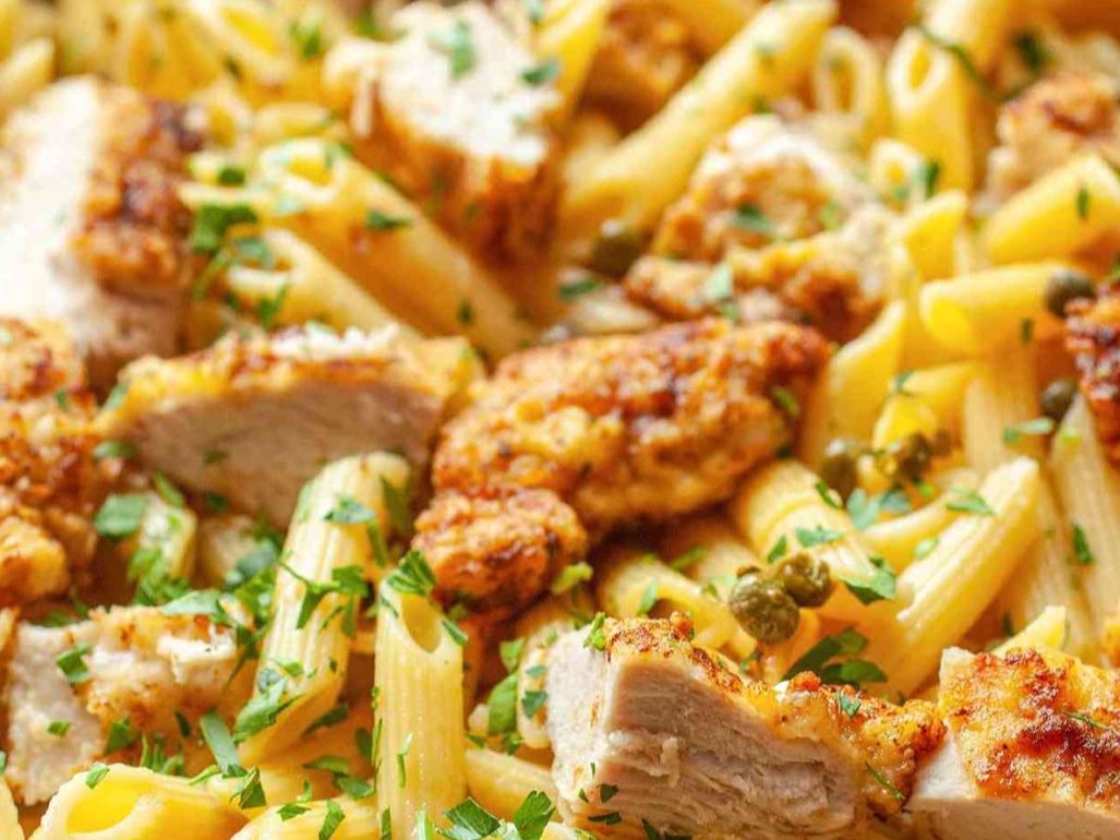 Crispy Chicken Pasta