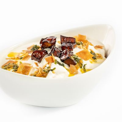 Eggplant Fatteh
