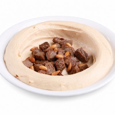 Hummus And Meat