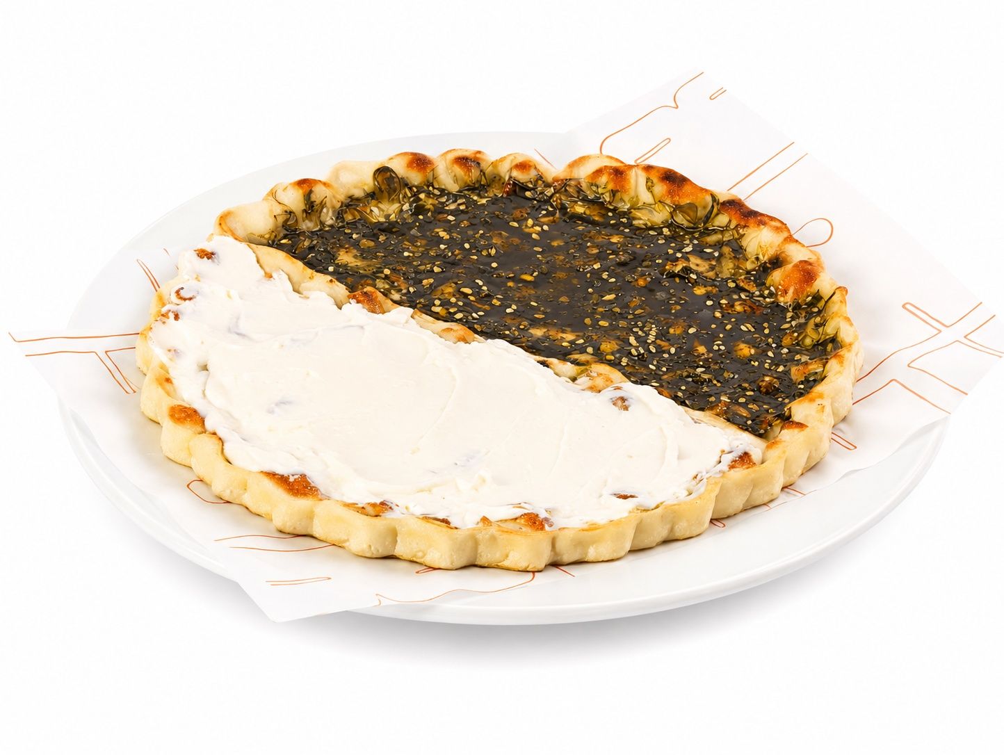 Zaatar & Labneh Mankosha
