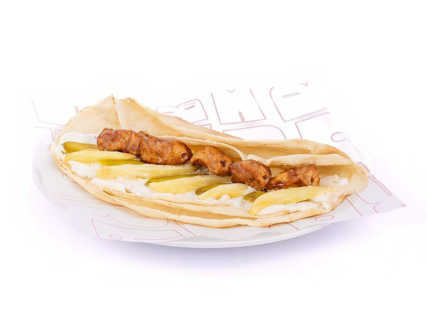 Chicken Shish Tawouk Sandwich BBQ