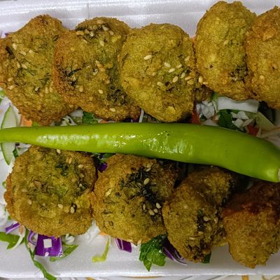Small falafel patty
