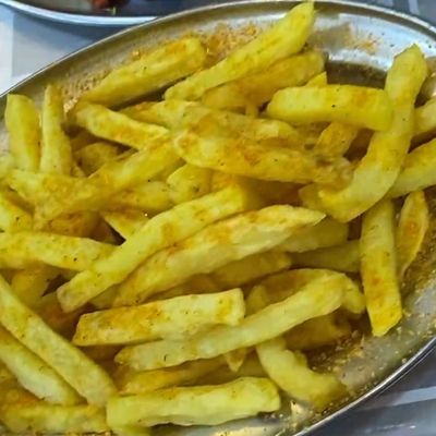 Medium potato sticks dish