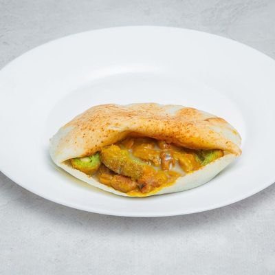 Foul and Falafel Mix Sandwich