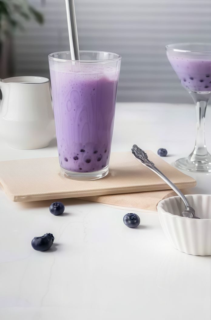 Blueberry Milk Tea