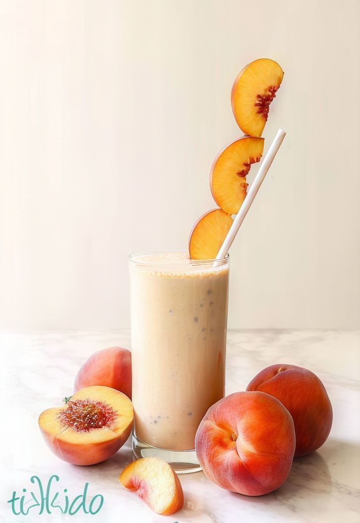 Peach Milkshake