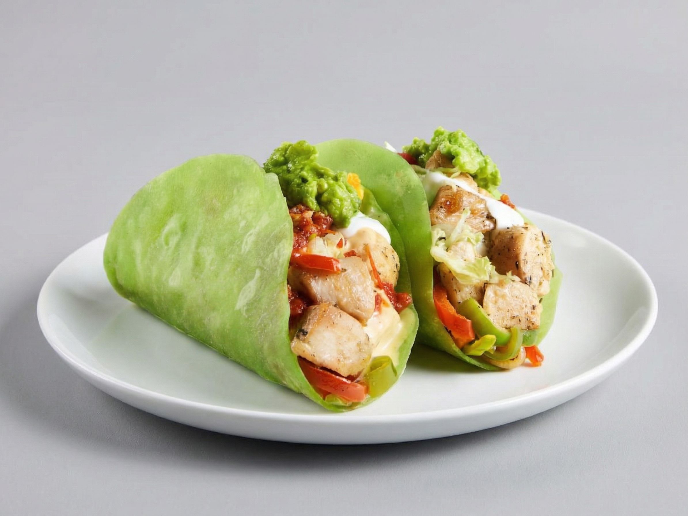 Tostado Tacos Chicken