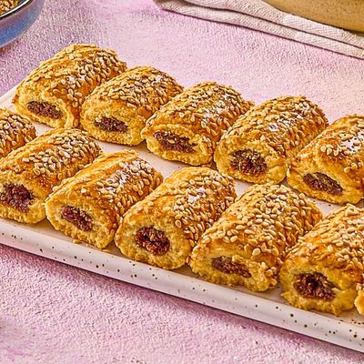 Ajwa sesame pastry
