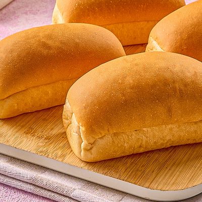 10 Pcs White Petit Pain Bread Bag