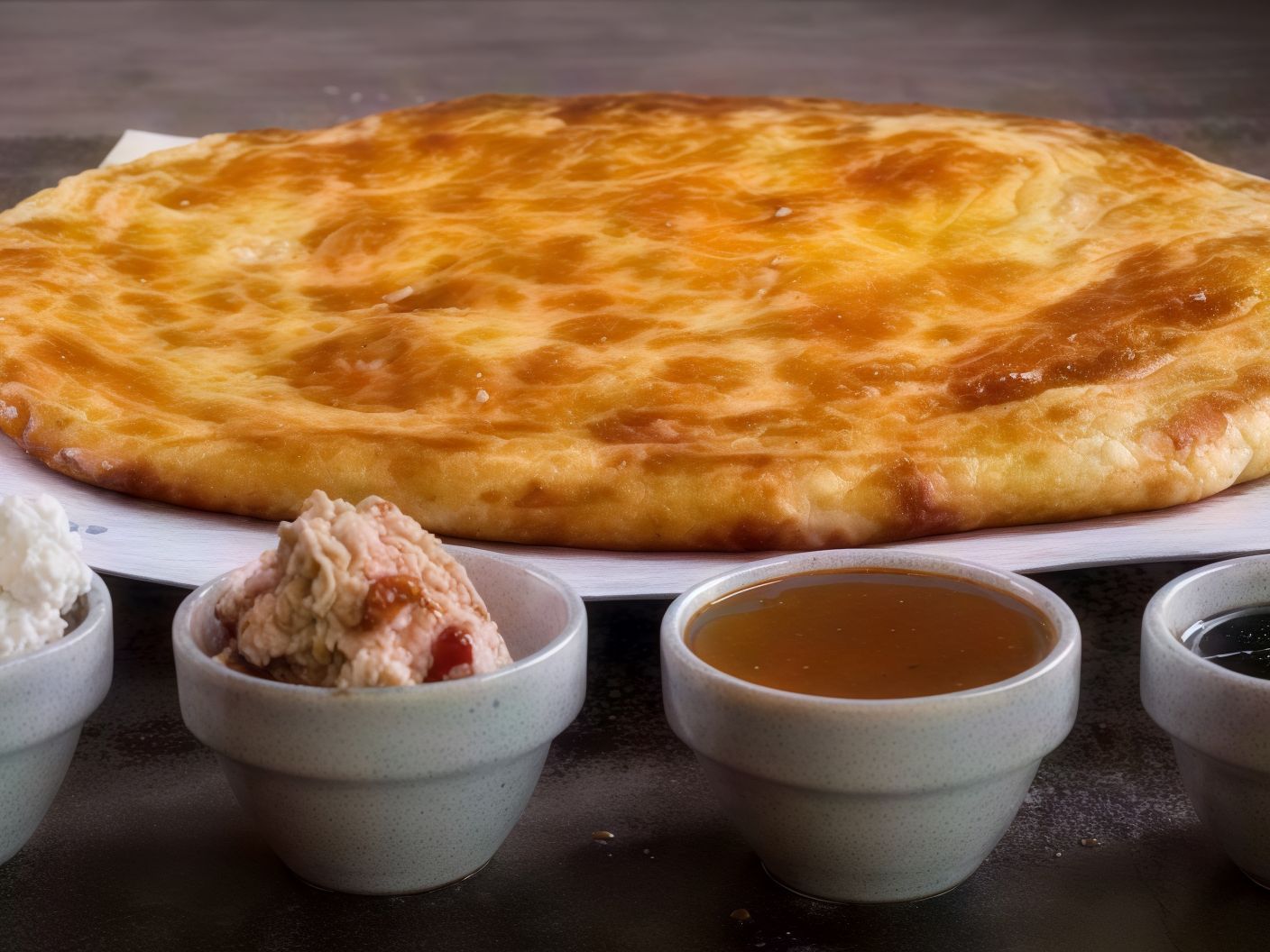 Feteer Meshaltet with Oriental Ghee