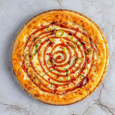 Barbeque Grilled Chicken Pizza
