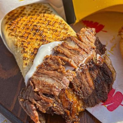 Meat Saj Shawarma