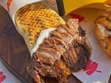 Meat Saj Shawarma