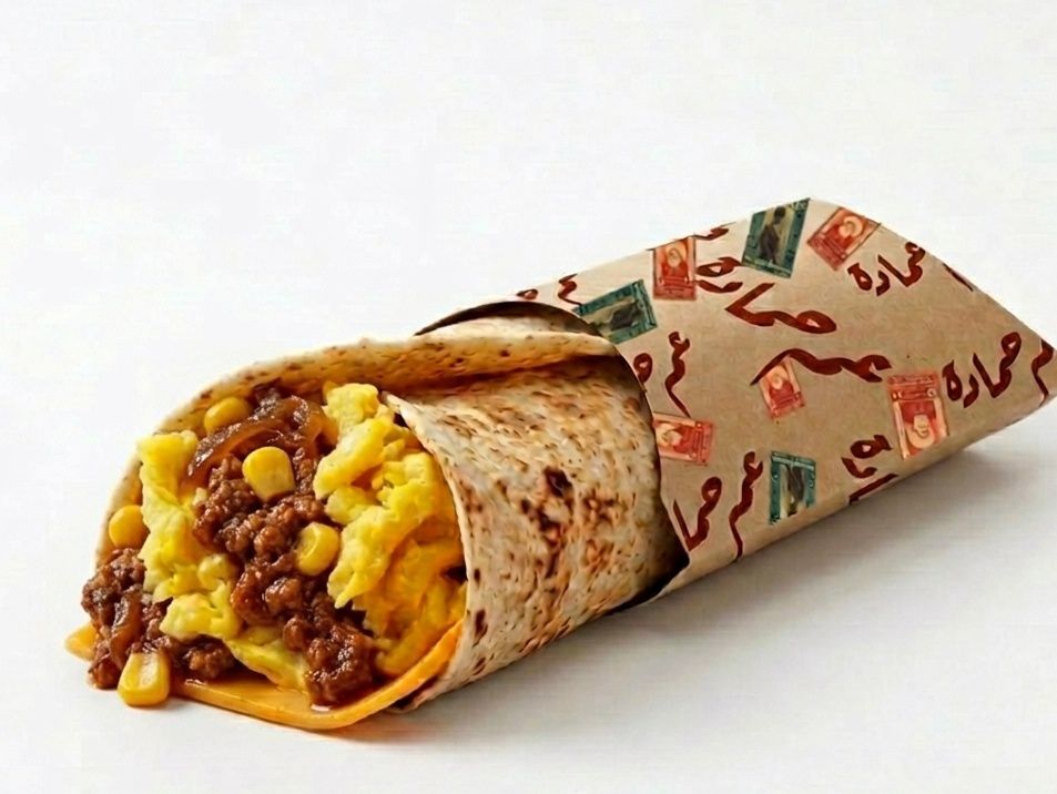 Chili Beef Omelet Roll