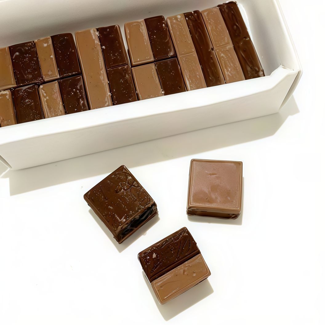 Box Chocolate Cubes