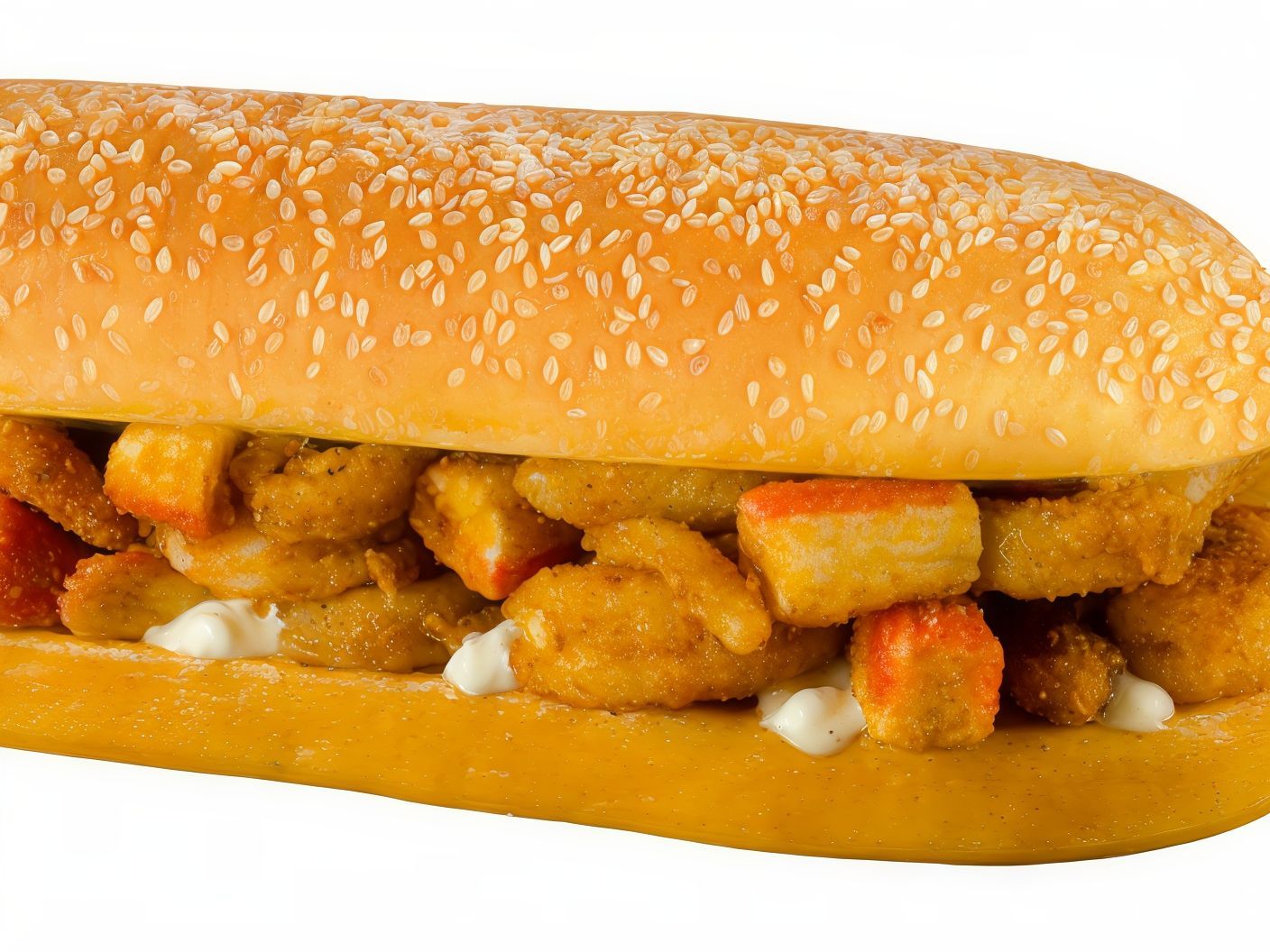 Large Fried Seafood Mix