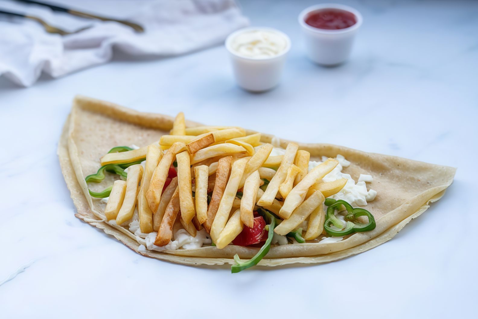Potato crepe