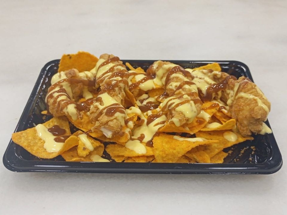 BBQ Strips Nachos