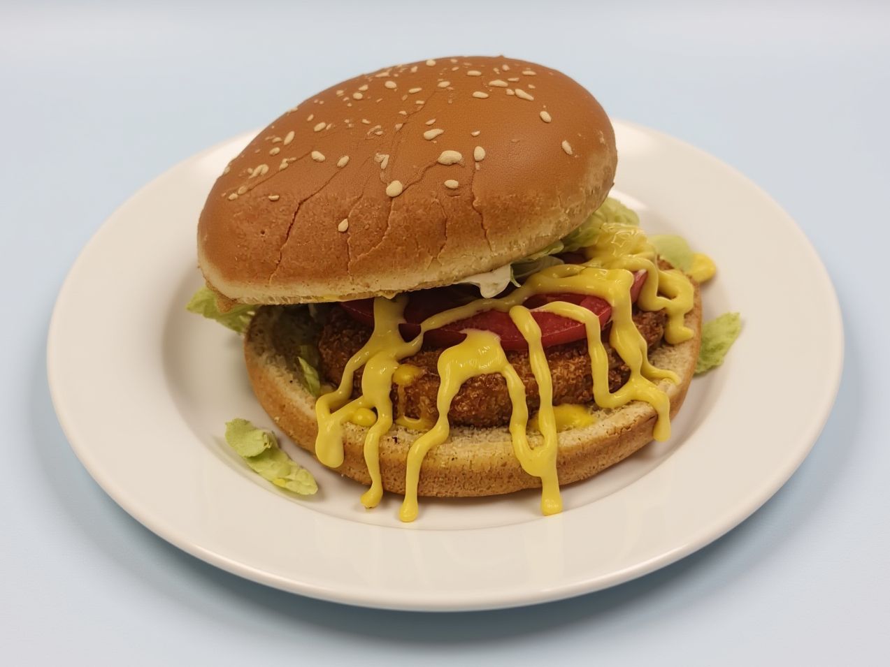 Crispy chicken sandwich