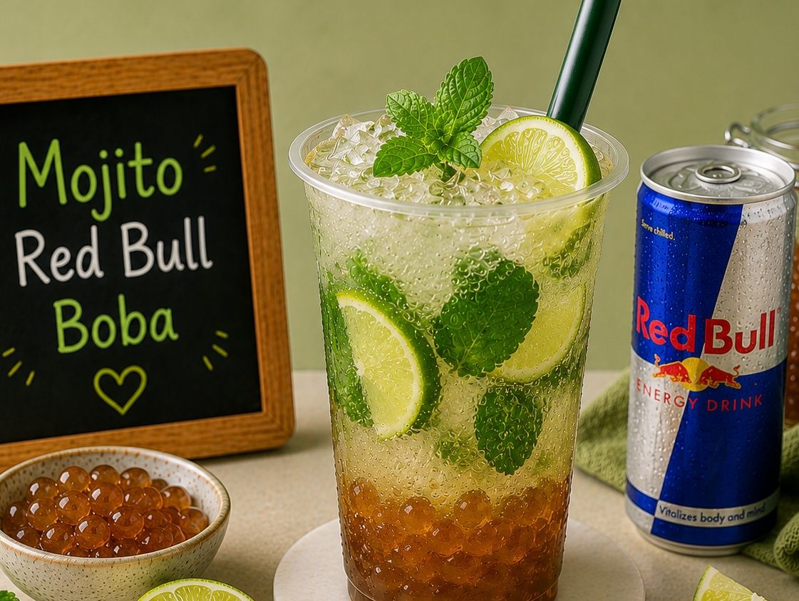 Mojito Redbull Boba