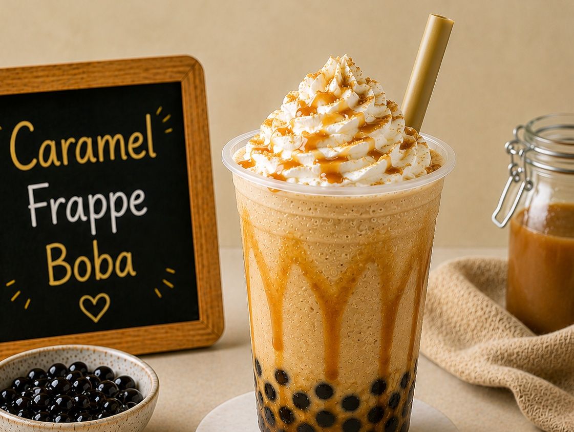 Caramel Frappe Boba