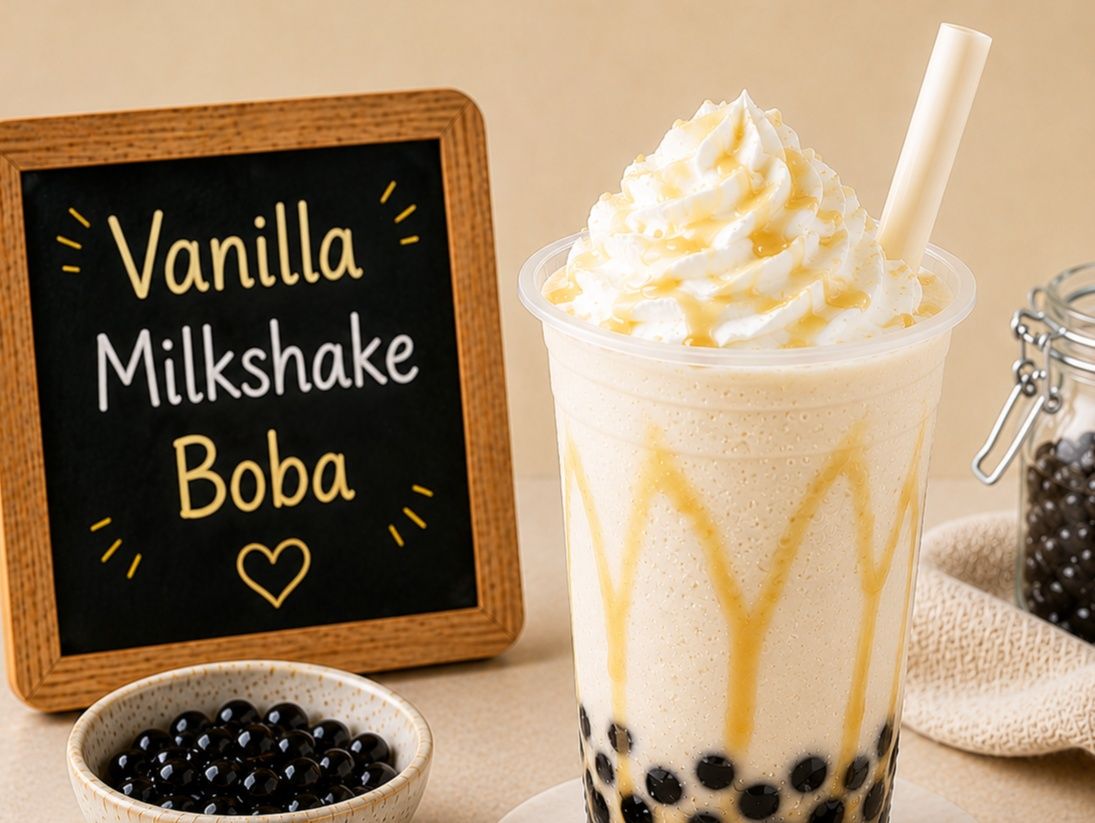 Vanilia Shake Boba