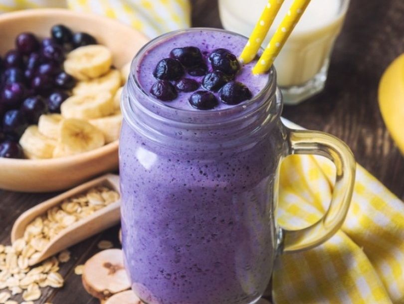 Blueberry Milkshake Large