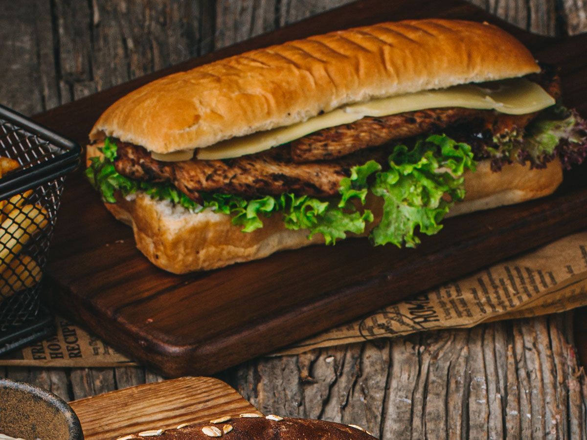 Chicken Panini (Grilled) Sandwich