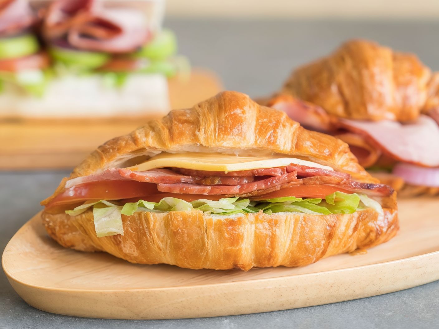 Smoked Beef Croissant