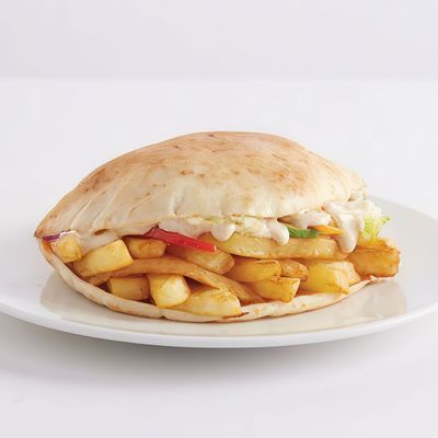 Potatoes With Eggs Sandwich