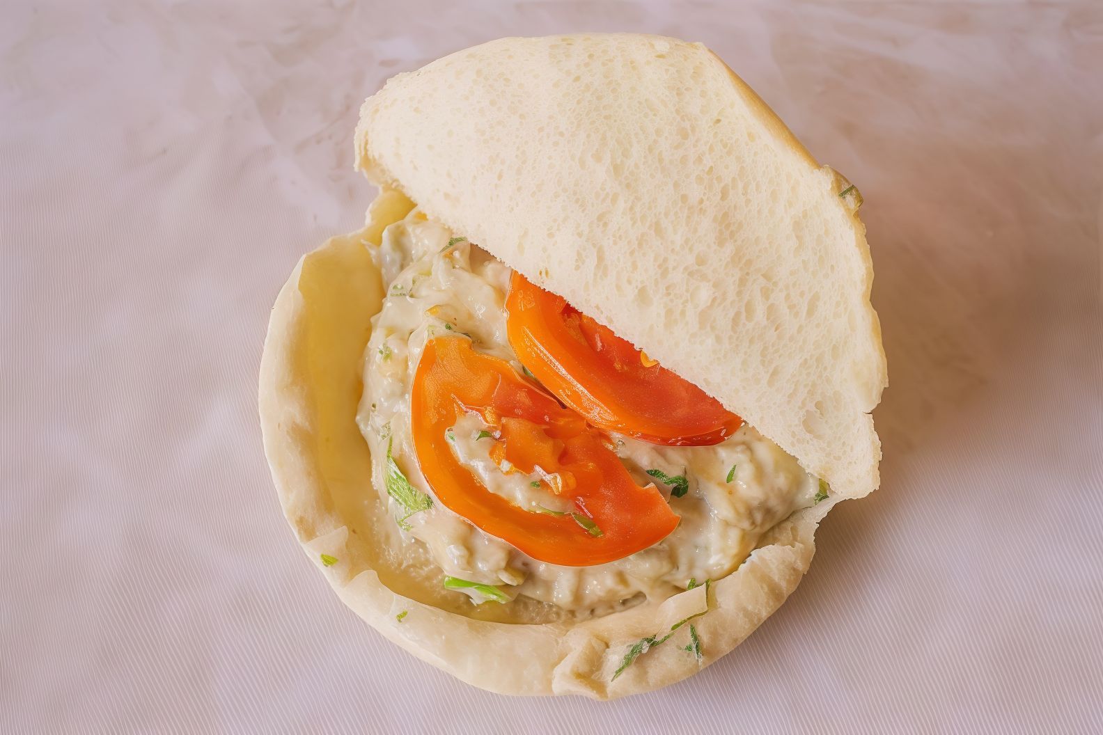 1 Baba Ghannoug sandwich