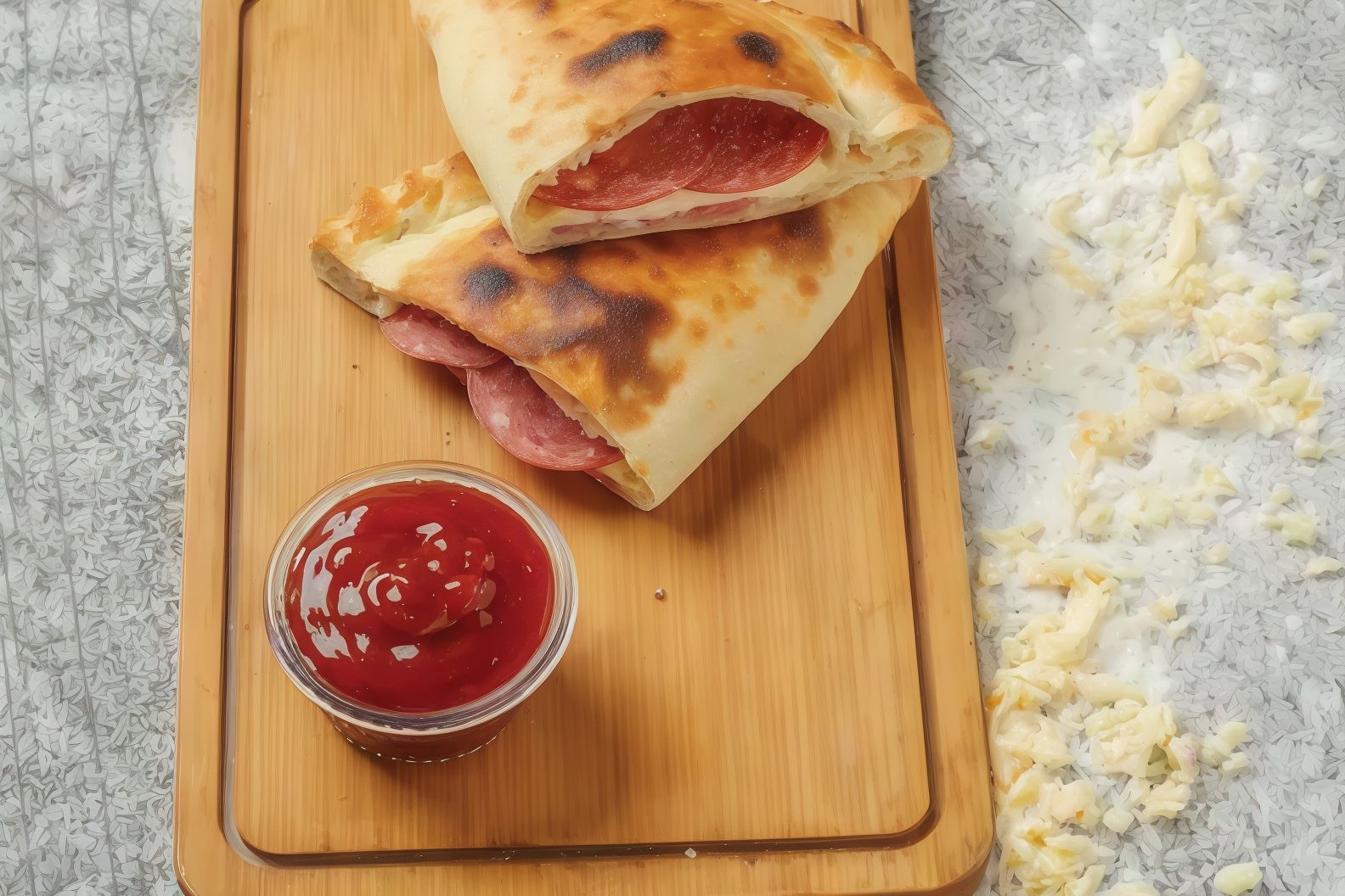 Pepperoni Manakish