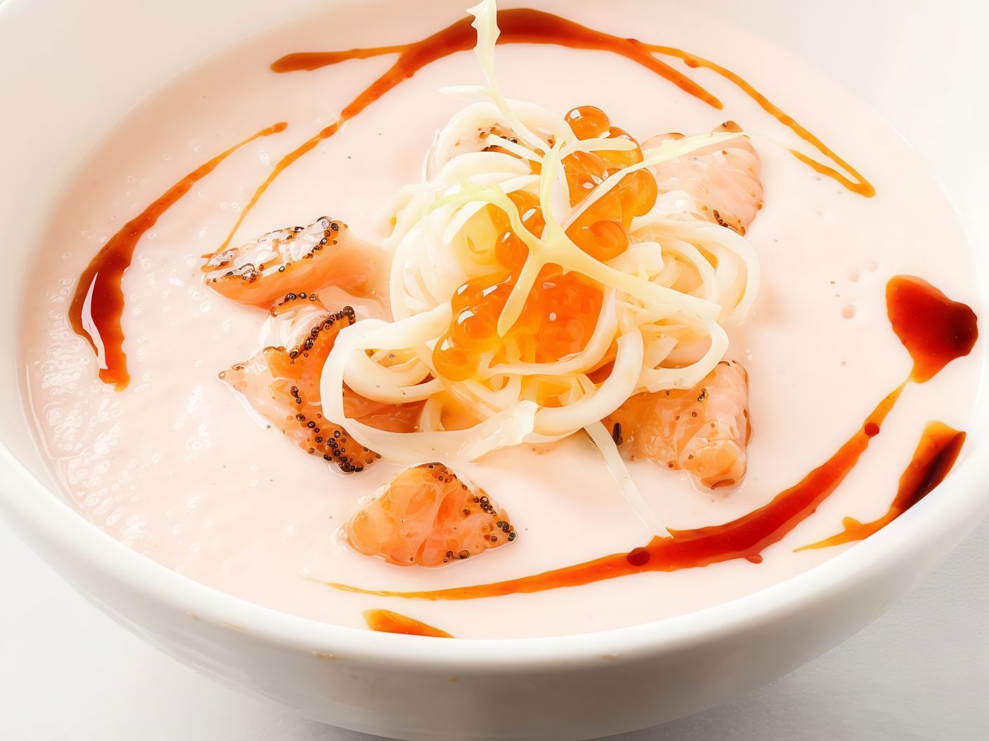 Caviar soup