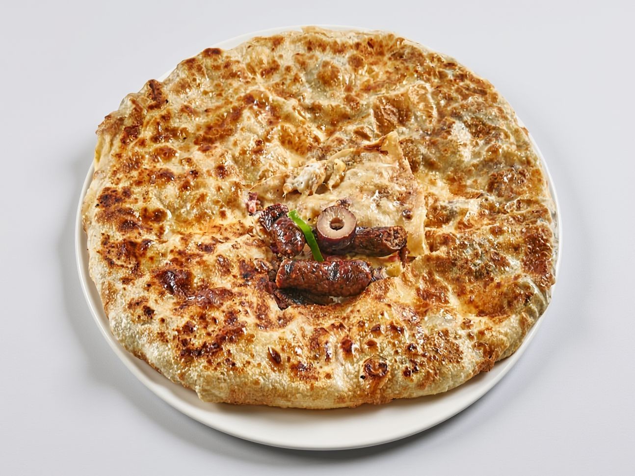 Baladi Oriental Sausage Pie