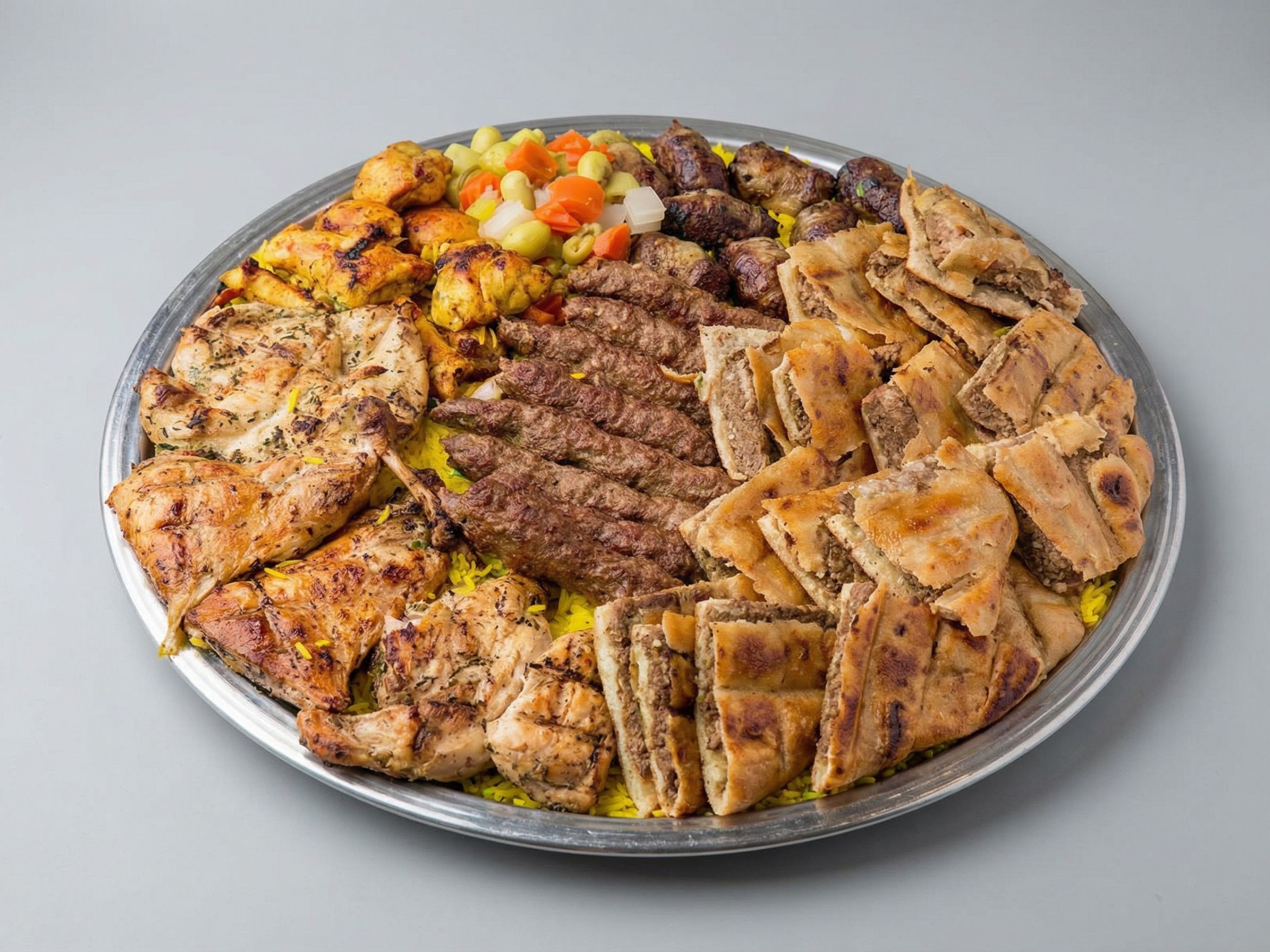Jumbo tray meal