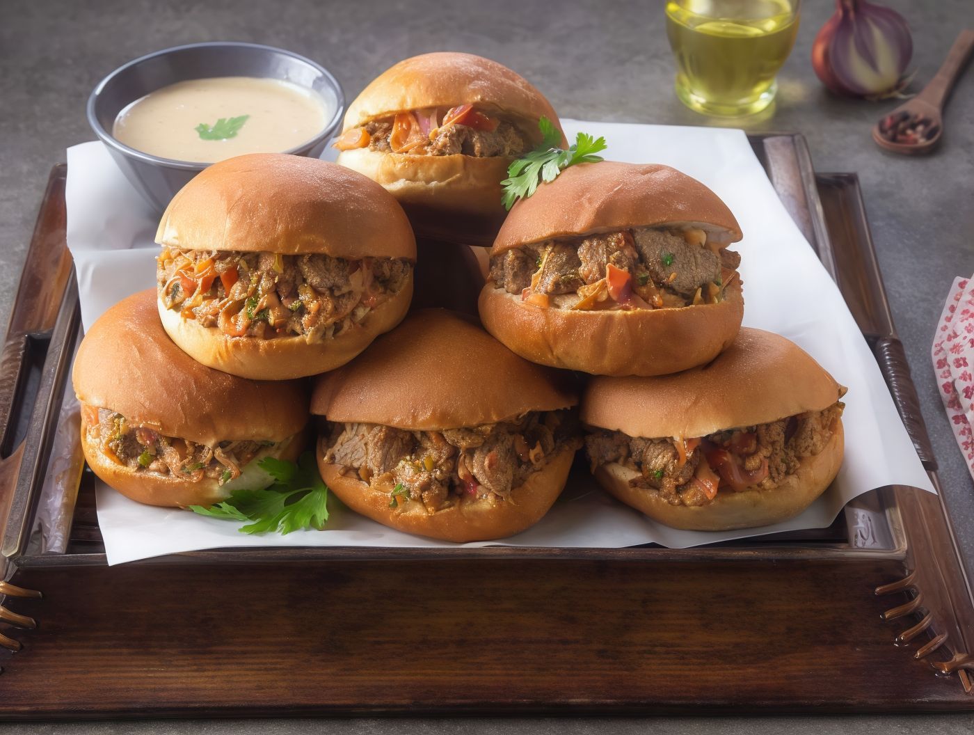 Beef Shawarma 6 Buns