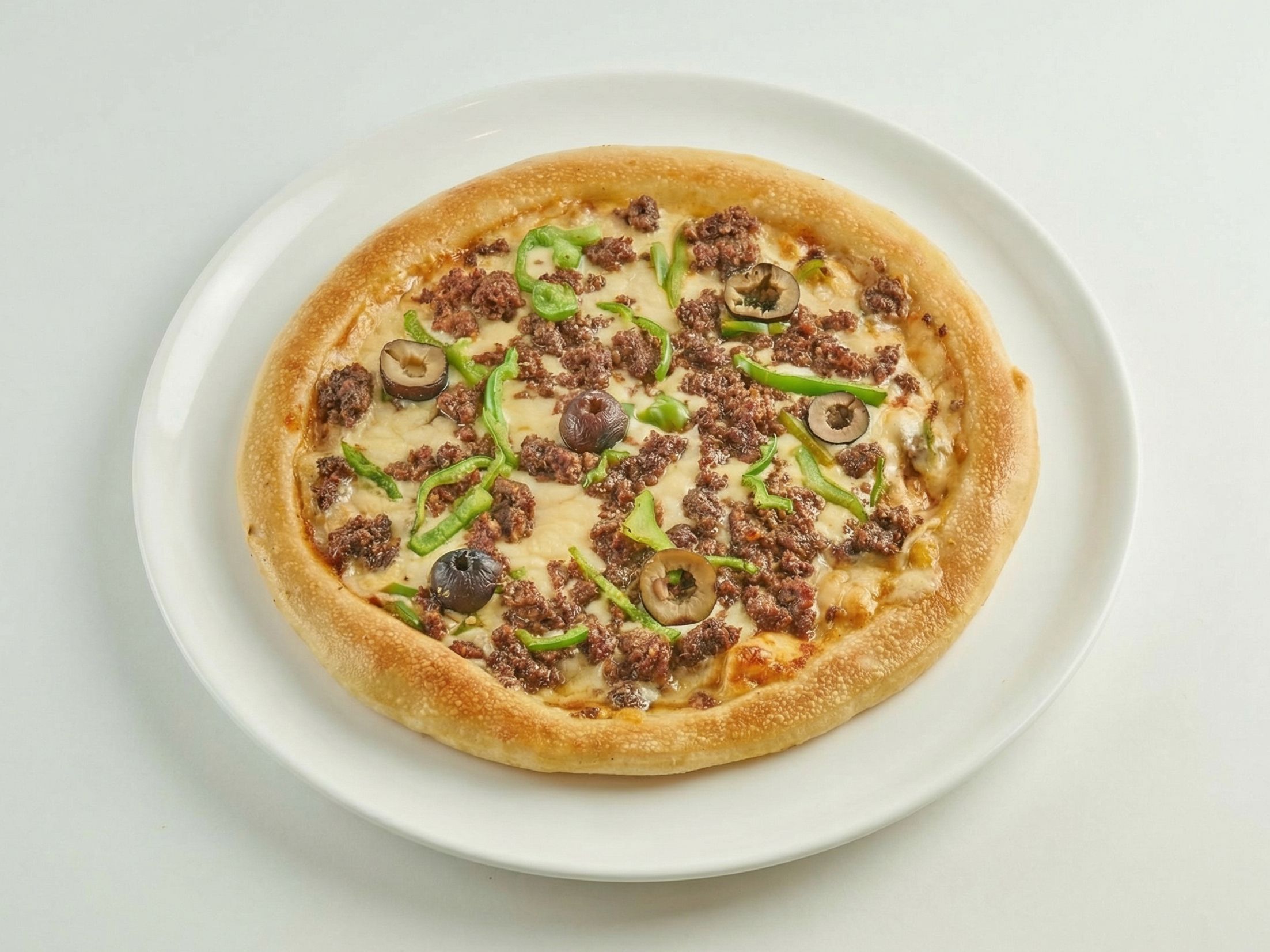 Oriental Sausage Pizza