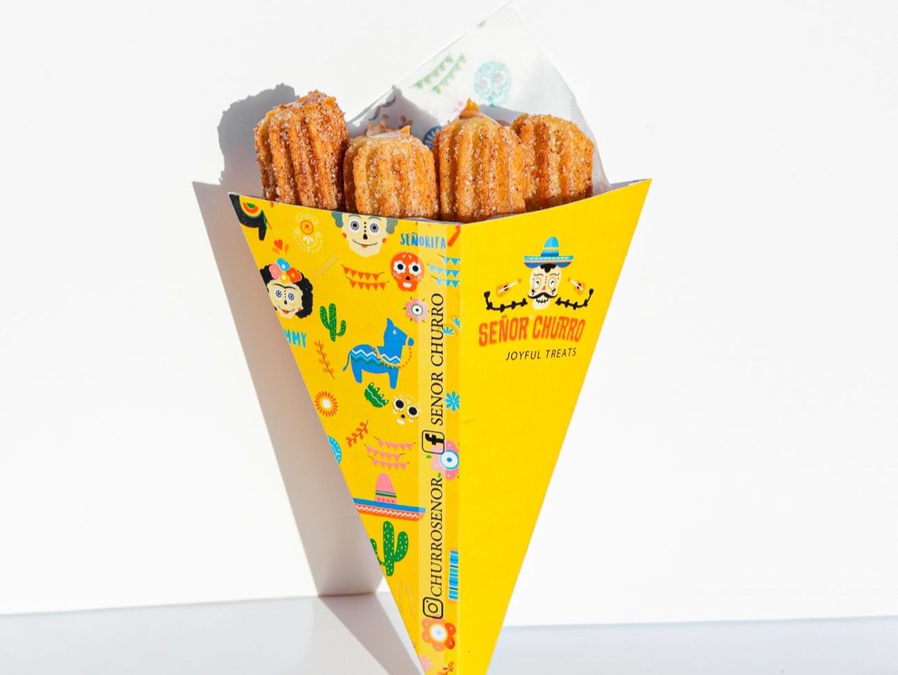 Stuffed Churro Balls