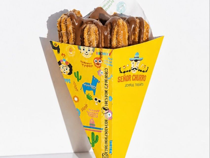 Stuffed Churro Pieces Nutella