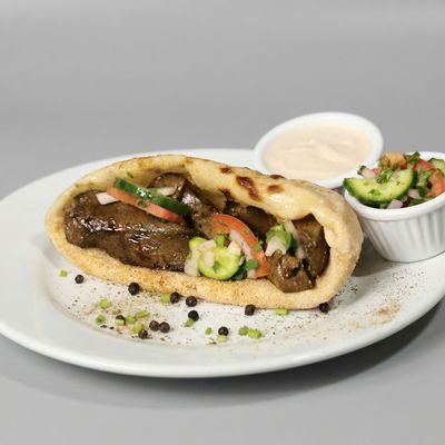 Charcoal Liver Sandwich