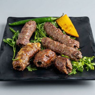 Lamb Kofta and Tarb