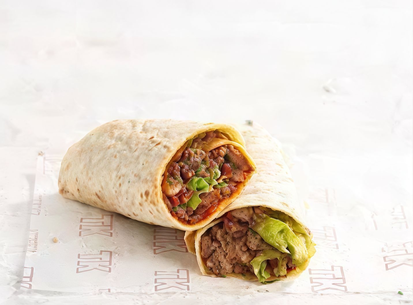 The Minty Chicken Wrap Sandwich