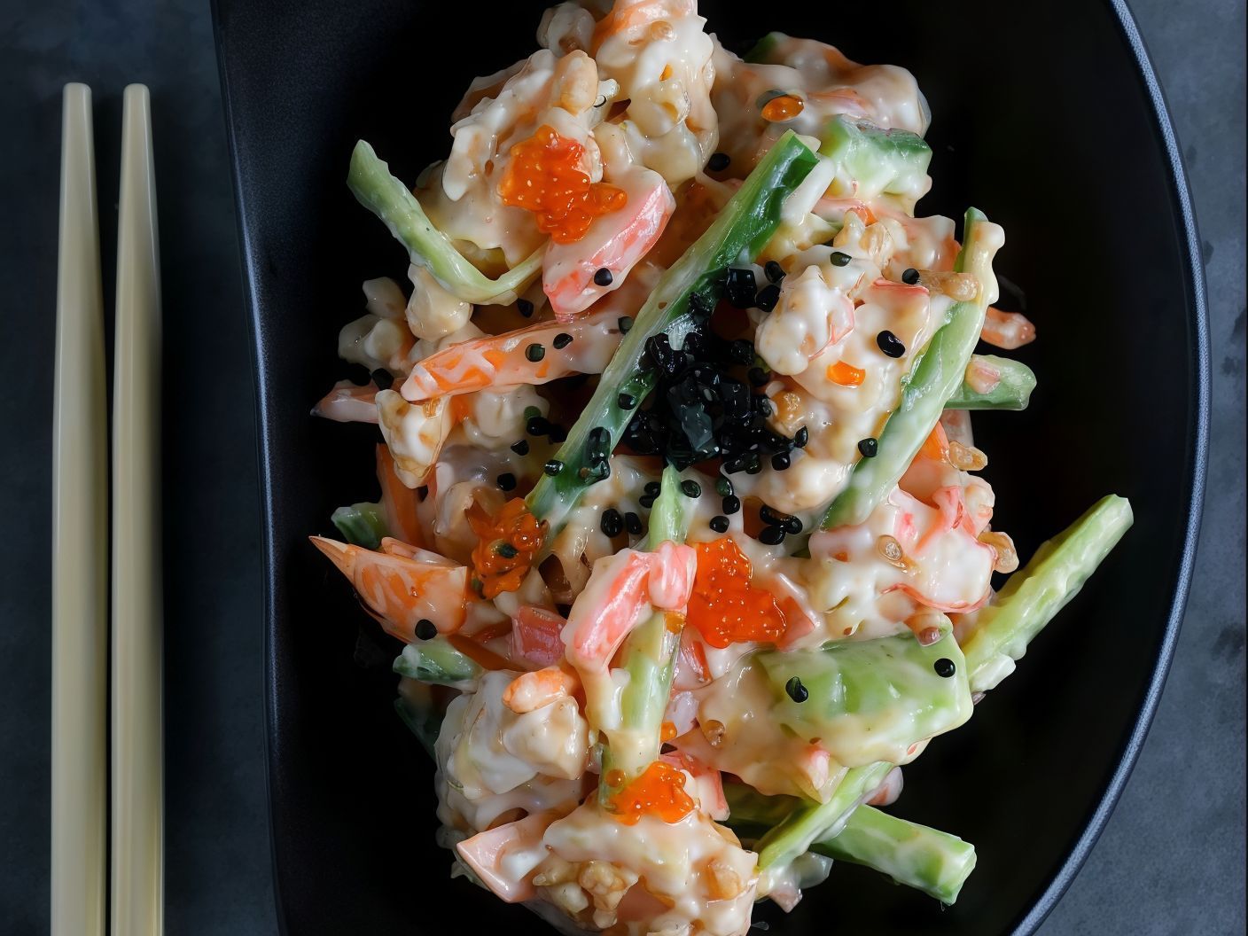 Chili Shrimp Mayo Salad