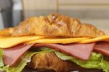 Cheddar Kiri Roast Beef Croissant