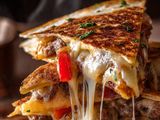 Grilled Sausage Quesadilla
